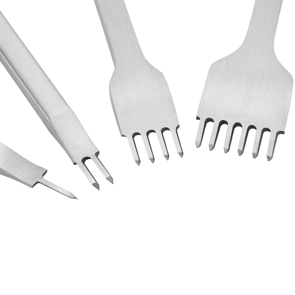 XCSOURCE 3mm Set Of 4 Leather Craft Tool Hole Punches Stitching Tool 1+2+4+6 Prong TH123 Januari 2019 - 5 XCSOURCE 3mm Set of 4 Leather Craft Tool Hole Punches Stitching Tool 1+2+4+6 Prong TH123 - 5