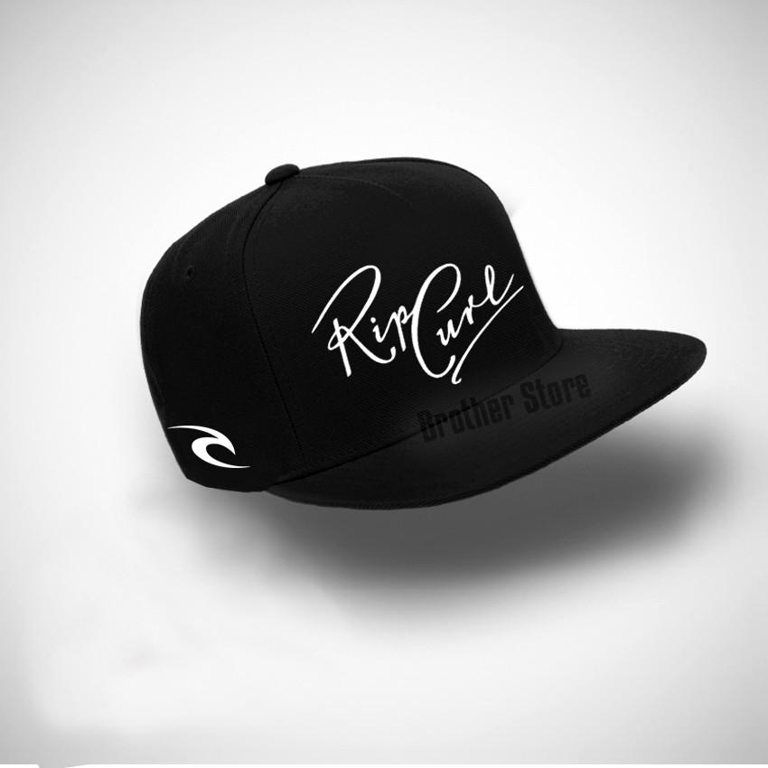 Snapback Distro RIPCURL USA White - Black Premium