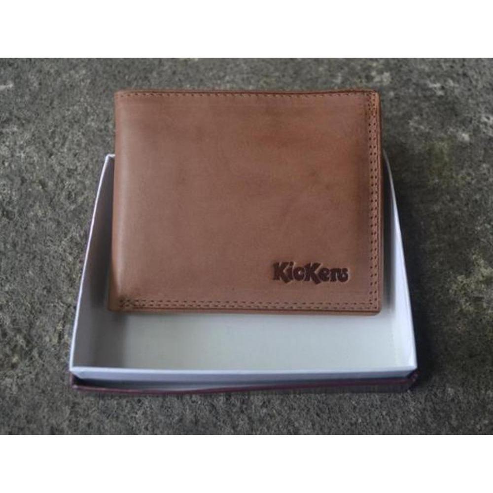 Dompet Uang Kickers Kulit Asli, Dompet Pria Kulit Asli, Dompet Kulit Banyak Slot