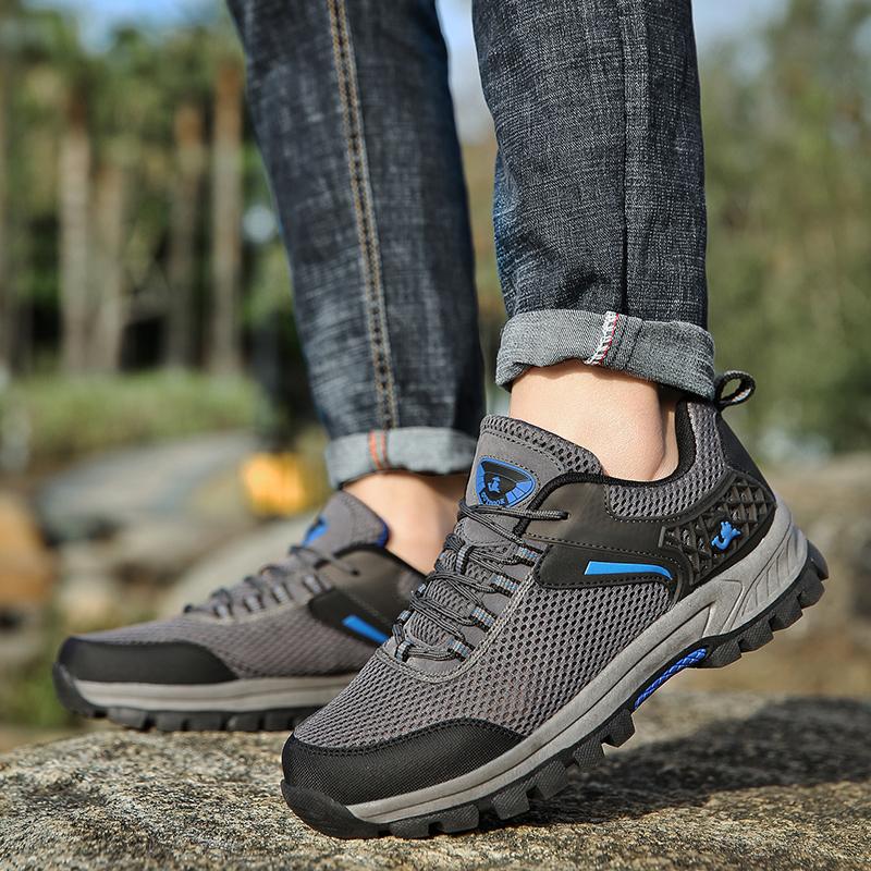Sepatu Pria Outdoor Naik Gunung Tahan Cuaca Anti-Selip AIWOQI S953 Januari 2019 - 4 Sepatu Pria Outdoor Naik Gunung Tahan Cuaca Anti-Selip AIWOQI S953 - 4