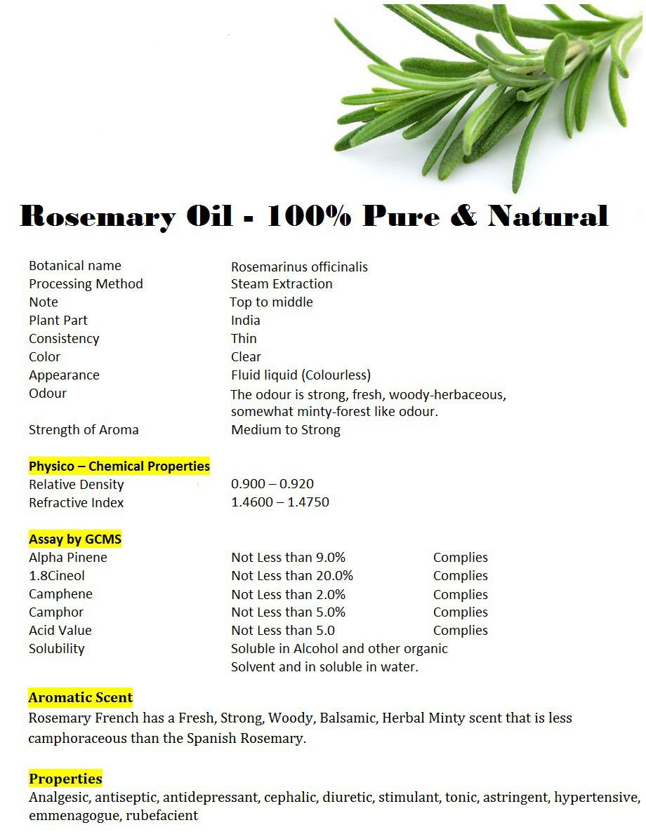 5ml Rosemary Essential Oil / Minyak Rosemary 100% Alami - 2