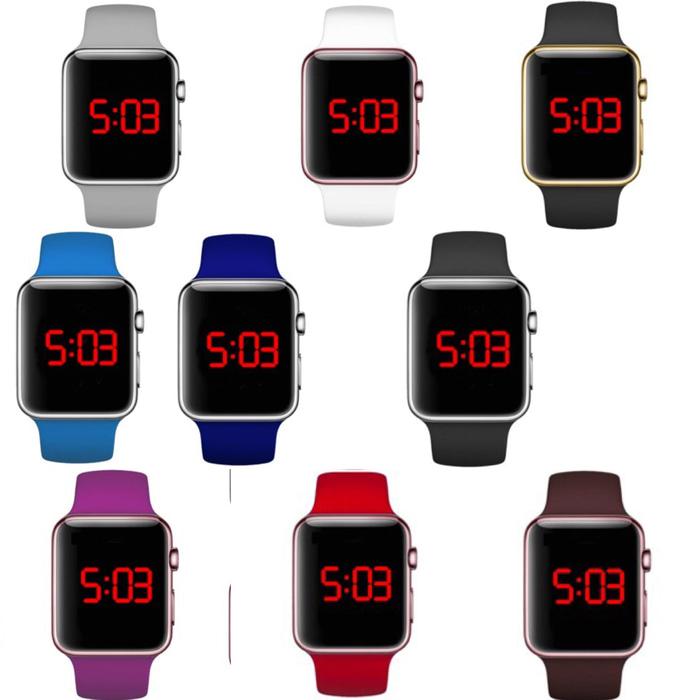 BEST SELLER Jam Tangan LED Unisex Pria Wanita Apple Watch Imitation Stainless Grey - IemgLAcJ Januari 2019 - 2 BEST SELLER Jam Tangan LED unisex Pria Wanita Apple Watch Imitation stainless grey - iemgLAcJ - 2
