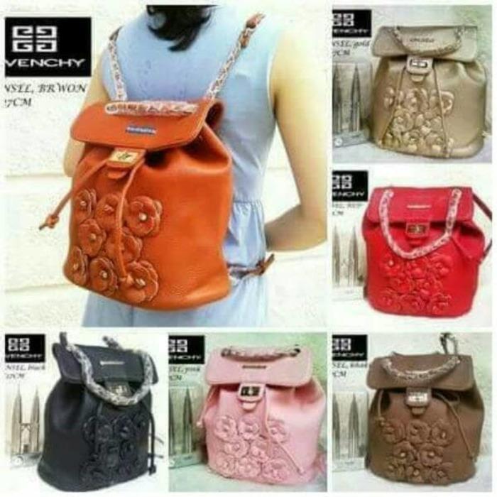 PROMO!!TAS WANITA GIVENCHY RANSEL FLOWER - SALE