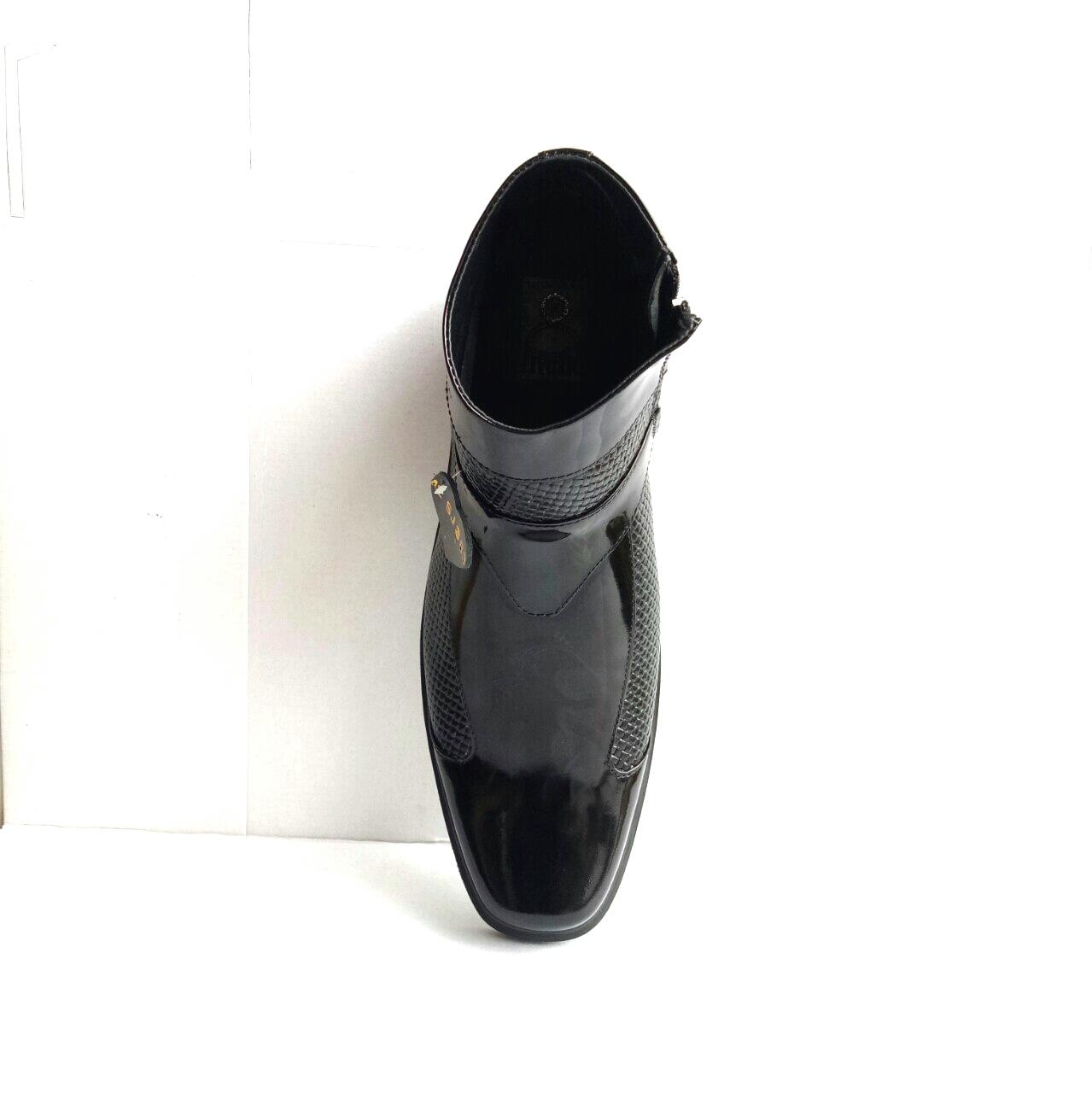 Mandiens Sepatu Boots Jenggel Kulit Asli Original Medali PDH K.383 Export Quality Januari 2019 - 5 Mandiens Sepatu Boots Jenggel Kulit Asli Original Medali PDH K.383 Export Quality - 5