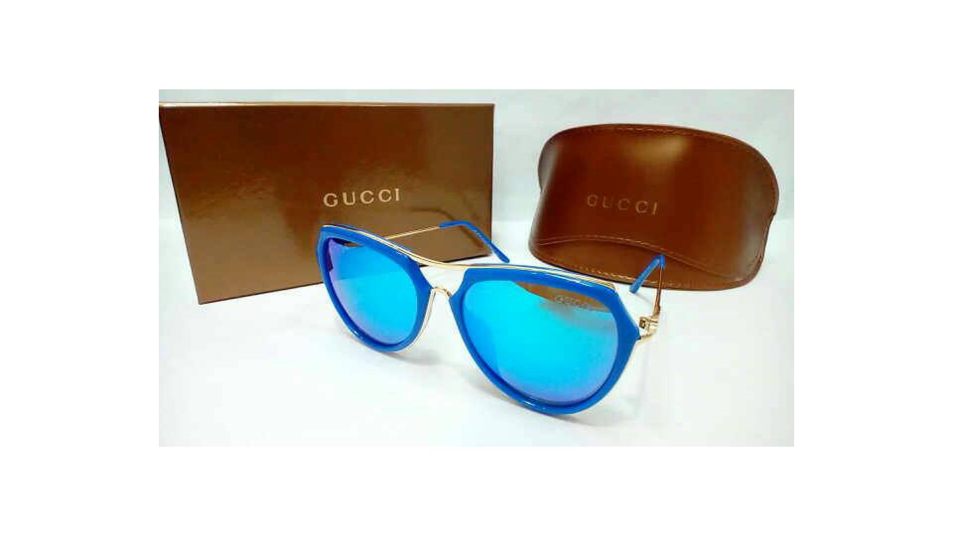 kacamata wanita / cewe gucci 0016 blue