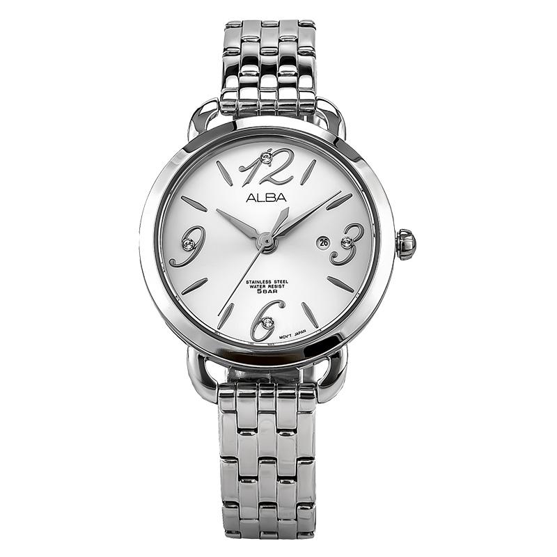 Alba AH7N21X1 Jam Tangan Wanita Stainless Steel Bracelet