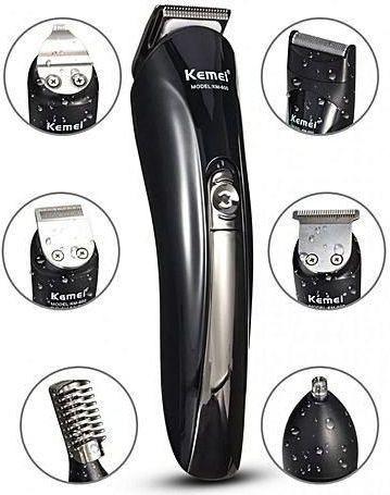 Alat Mesin Cukur Kemei Rechargable 6 In 1 Hair Trimmer Beard Shaver Razor- KM 600 Januari 2019 - 5 Alat Mesin Cukur Kemei Rechargable 6 in 1 Hair Trimmer Beard Shaver Razor- KM 600 - 5