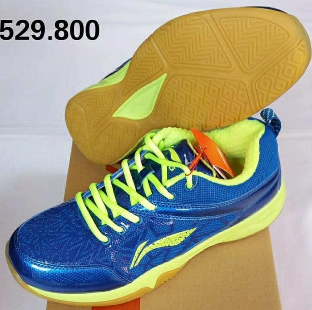 Sepatu Li-Ning Jetta AYTM119 Original Badminton Bulutangkis Shoes Murah Diskon Adha Sport