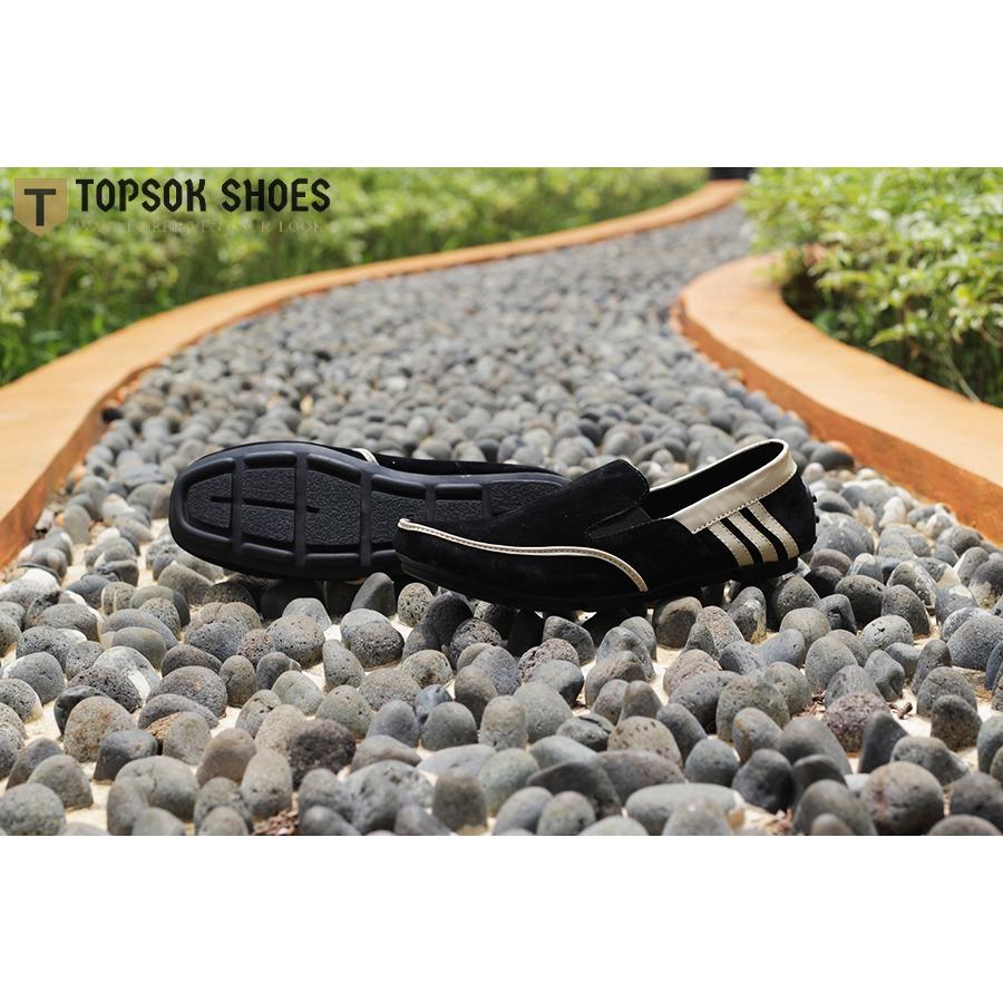 Topsok Shoes Wetluk Hitam Sepatu Slip On Casual Pria Suede Januari 2019 - 3 Topsok Shoes Wetluk Hitam Sepatu Slip on Casual Pria Suede - 3