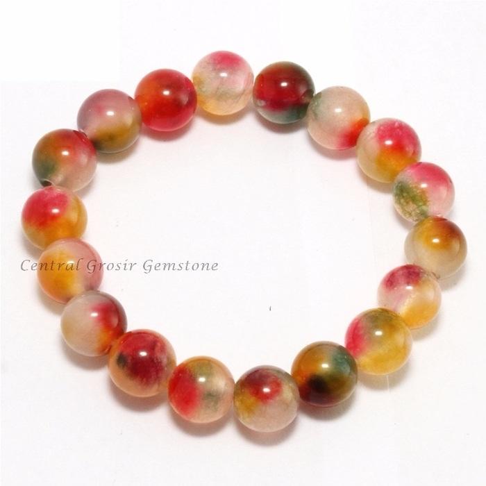 GELANG BATU GIOK PANCAWARNA JADE MULTICOLOR ORIGINAL NATURAL Januari 2019 - 3 GELANG BATU GIOK PANCAWARNA JADE MULTICOLOR ORIGINAL NATURAL - 3
