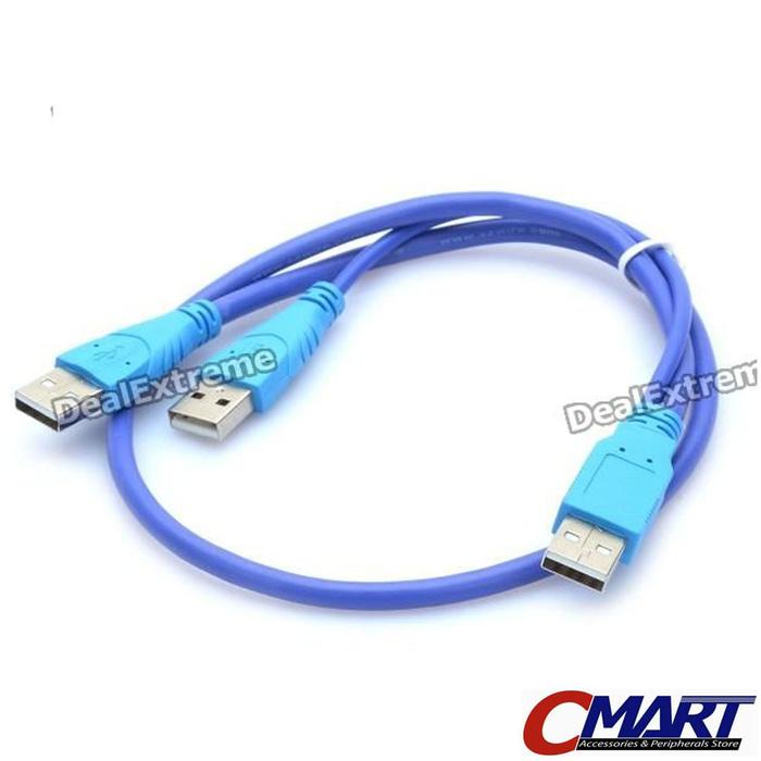 Kabel Data USB 2.0 Eksternal External Hardisk + Power CBL-UB22AMAM-080