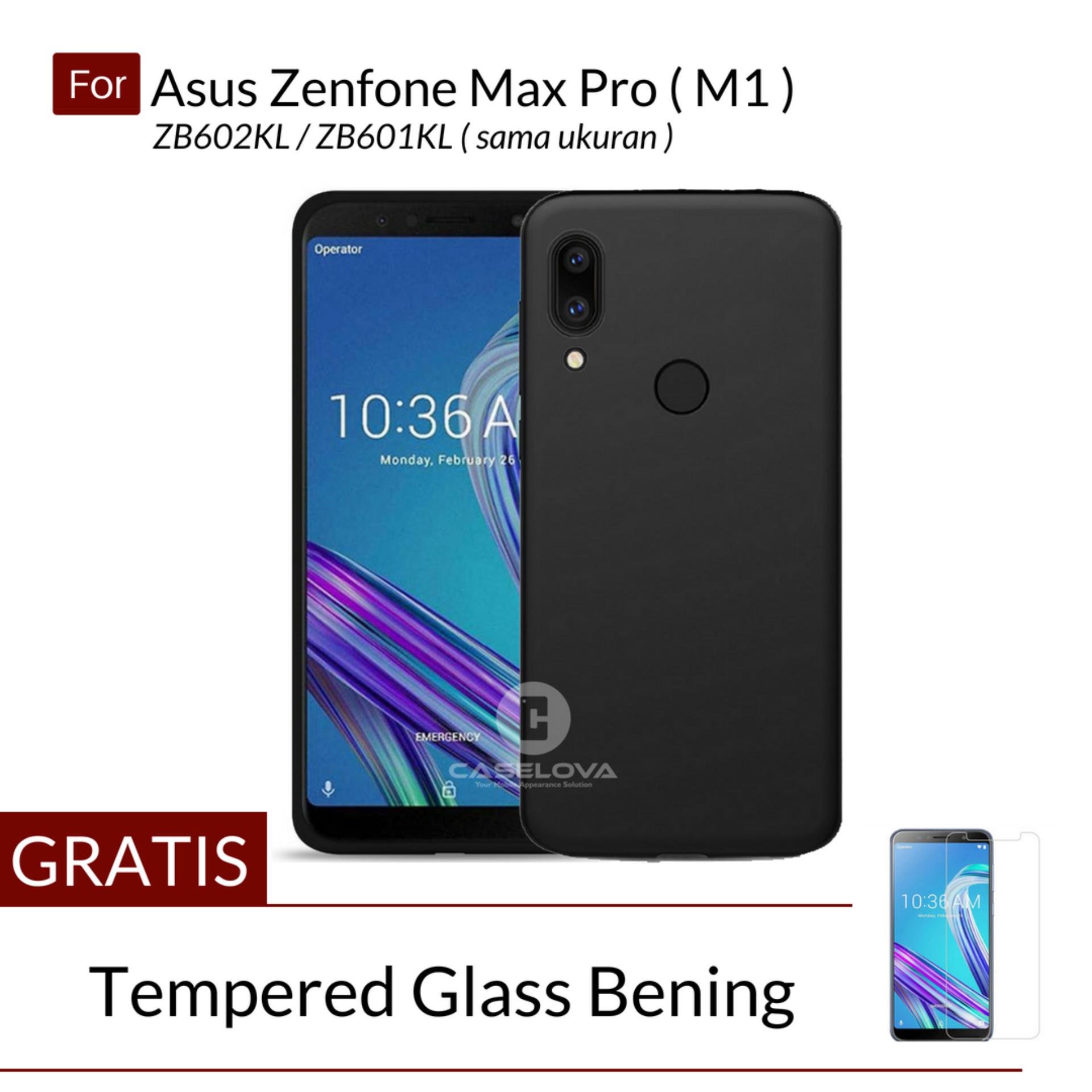 Kelebihan Case For Asus Zenfone Max Pro M1 Zb602kl Slim Black Matte Caselova UltraSlim Black Matte Hybrid Case for Asus Zenfone Max Pro M1 ZB602KL