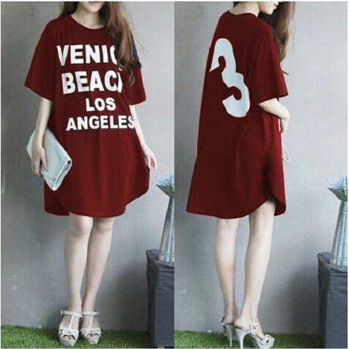 nv Dress Wanita Lengan Pendek Vanie / Dress Kaos Wanita / Dress T-shirt Wanita / Gaun Kaos Wanita / Dress Santai Wanita / Gaun Remaja/ Gaun Kasual / Dress Casual Wanita / Dress Murah / Dress Gaul / Dress Modern / Gaun Murah / Gaun Modern
