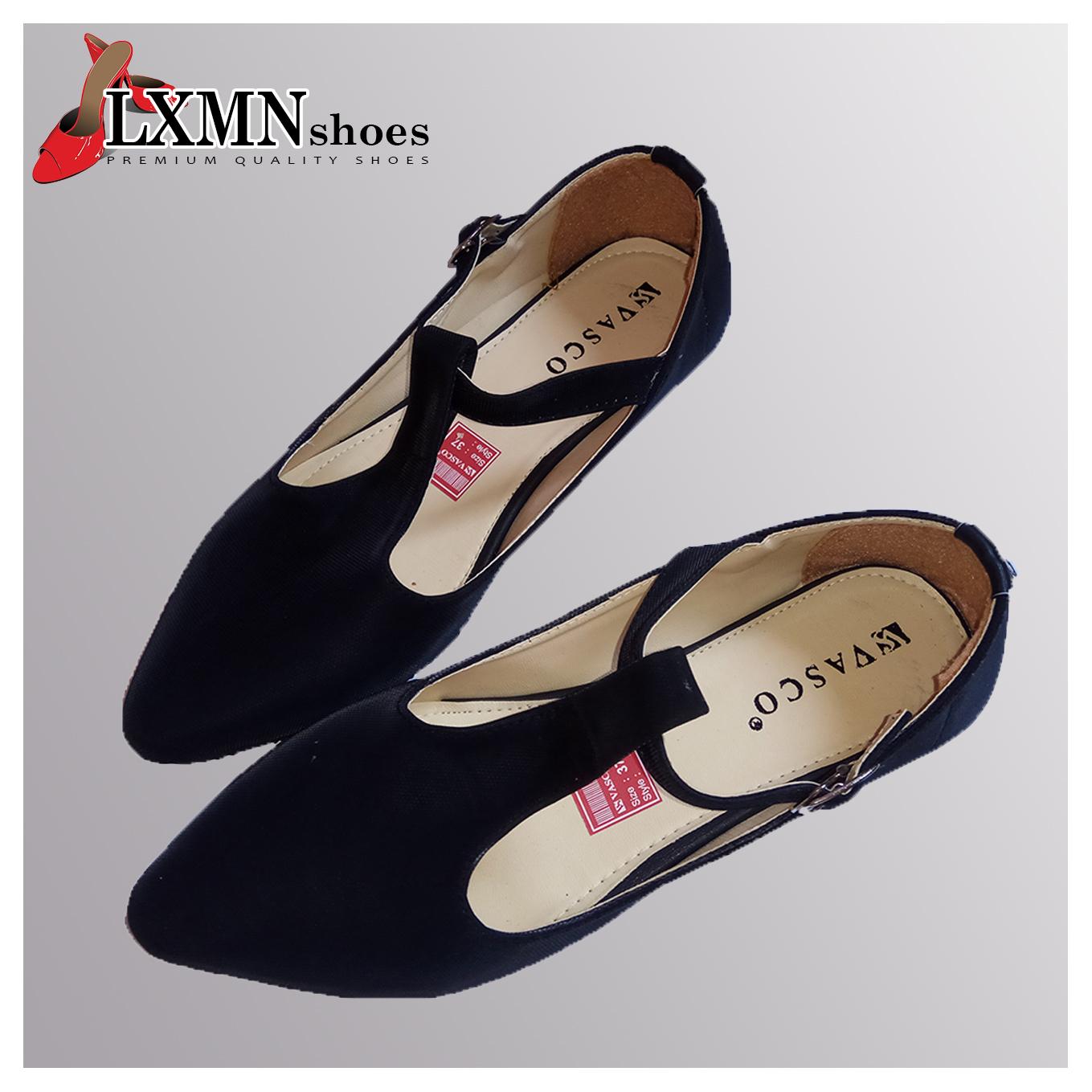 LXMN - Sepatu flat / Flatshoes balet tali murah (bl 02)