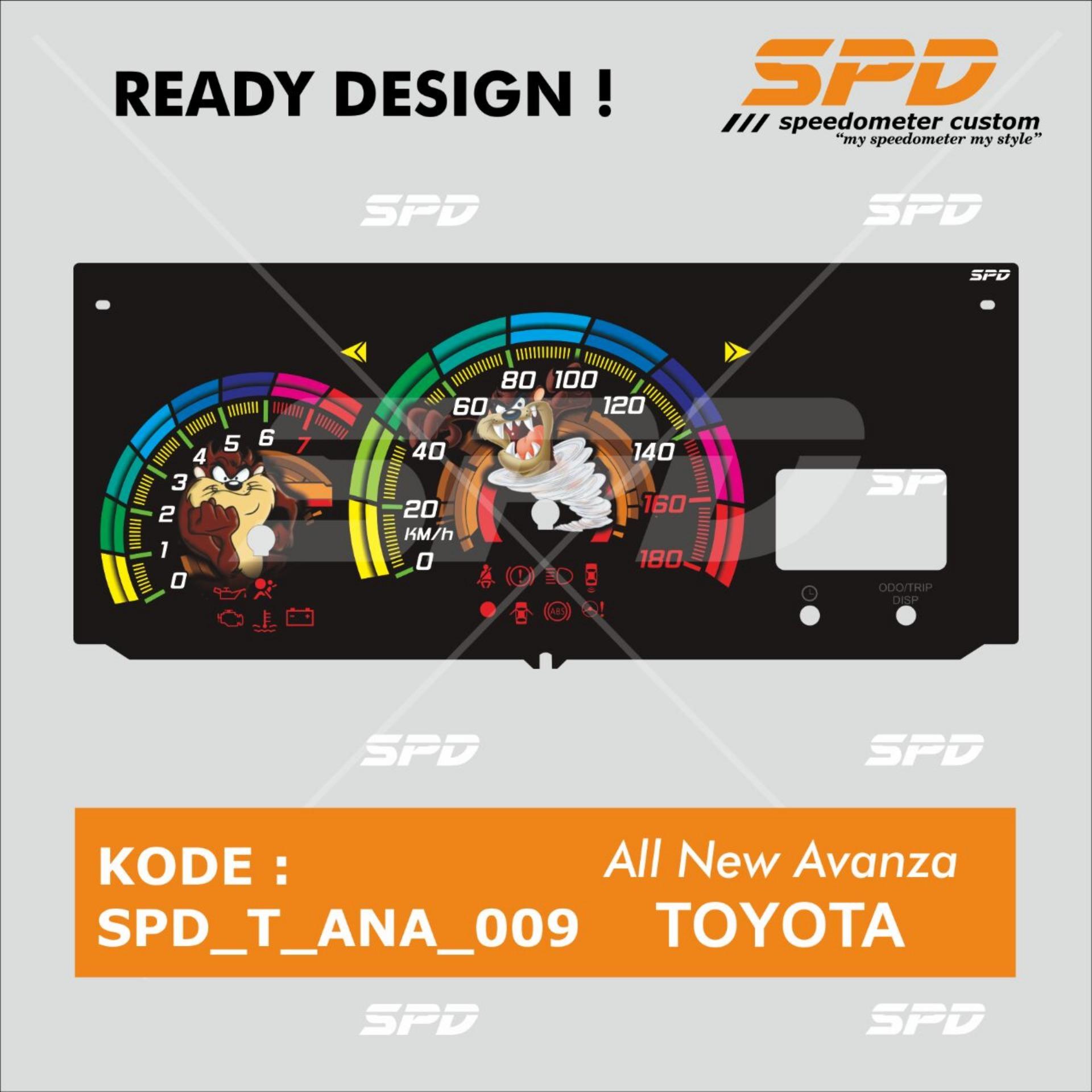 Fitur Ready Design Panel Speedometer Toyota All New Avanza Veloz All