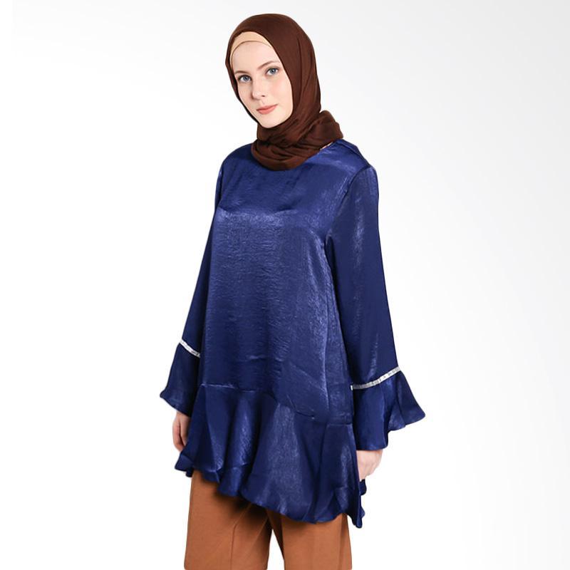 Dauky M Nisna Tunic Muslim Wanita - Navy