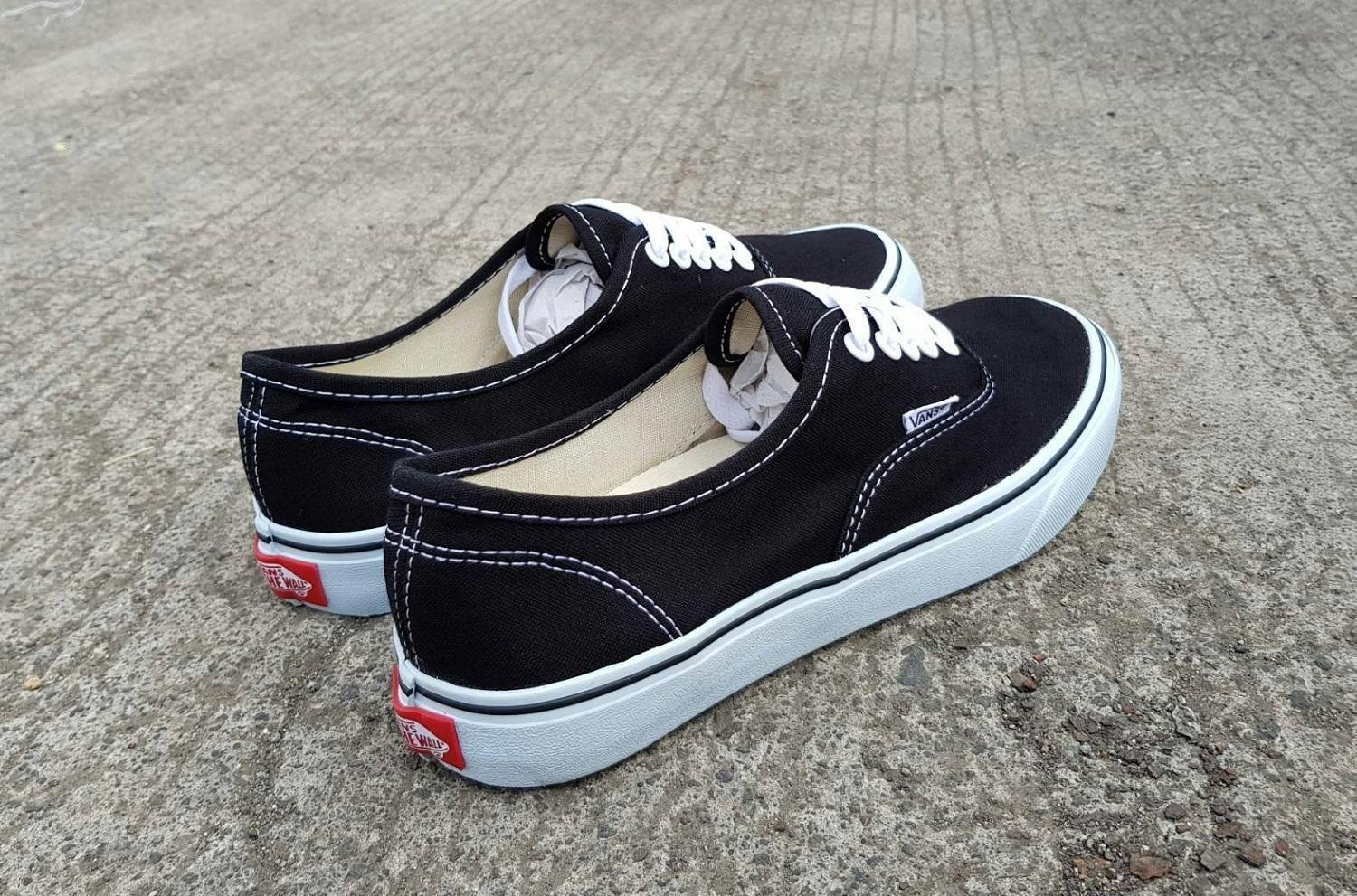 Sepatu Vans Full Black Lady Wafle Icc Import Harga