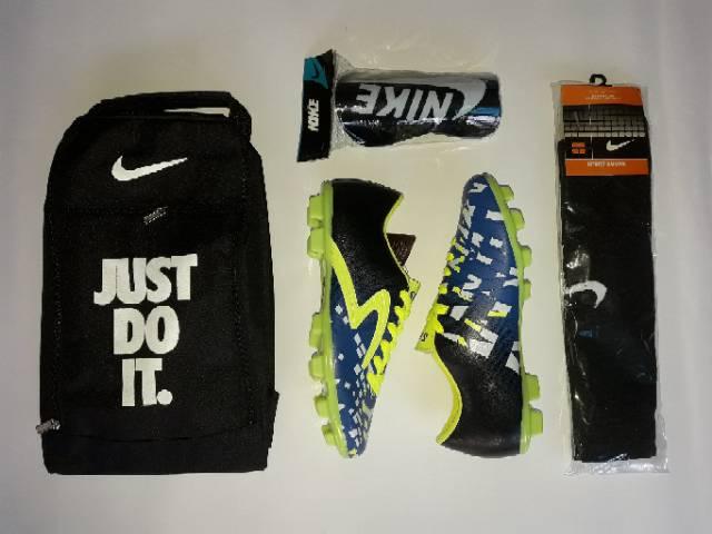 SEPATU BOLA PAKET KOMPLIT BONUS TAS + SKIN DEKER + KAOSKAKI