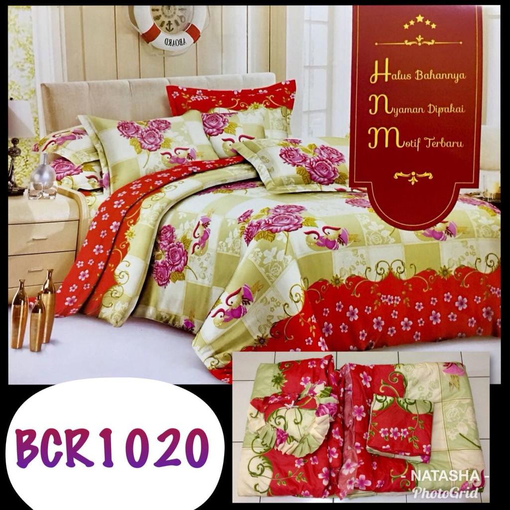 Bedcover Set Rumbai Promo Paling Murah