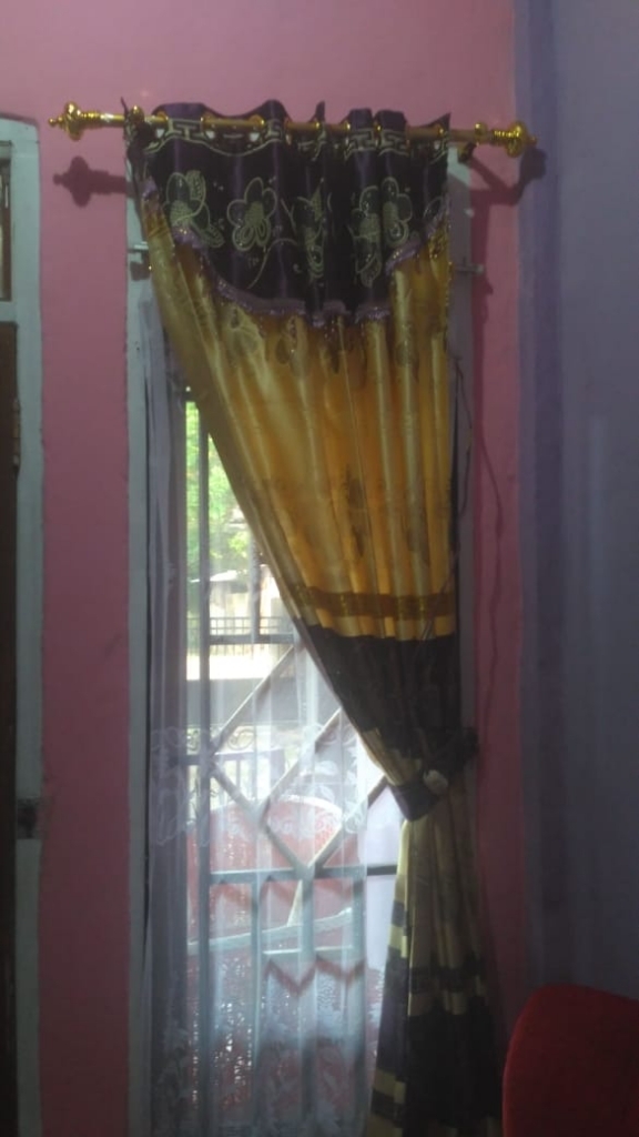 Rell Rail Rollet Batang besi Gorden Gordeng Uril ukuran 50cm 90cm