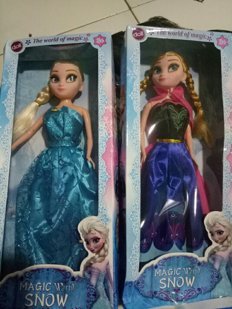 Boneka Frozen Anna Dan Elsa Membeli Jualan Online Boneka Dengan