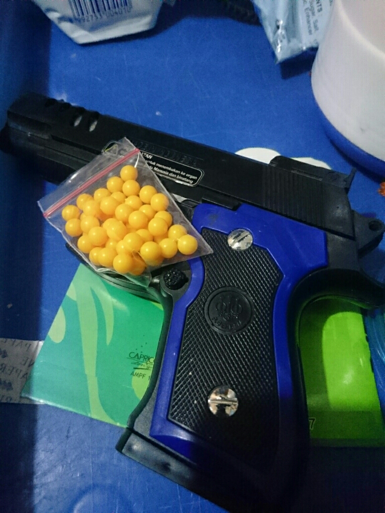 Pelor Peluru Pistol Mainan