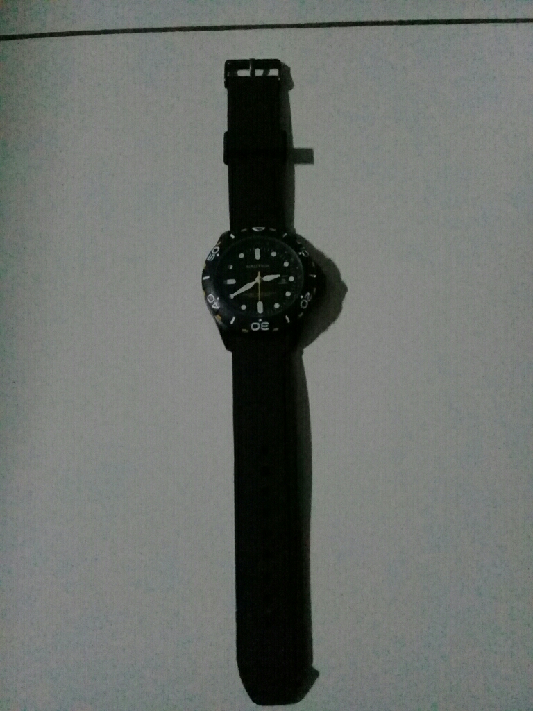 Nau-tica - Jam tangan Pria - Design Exclusive - Rubber strap - Analog -