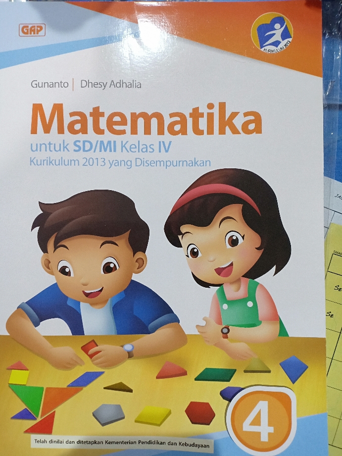 Download Buku Matematika Kelas 4 Sd Kurikulum 2013 Penerbit Gap Berbagai Buku