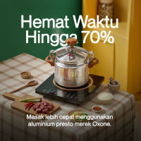 Oxone OX2004 Presto Panci Alumunium Pressure Cooker 4L Premium