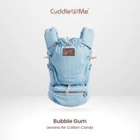 𝗖uddleMe Levana Carrier Cotton Candy Gendongan SSC Aman dan Nyaman Untuk NewBorn sd 2 Tahun - Support Gendong bayi 4 Posisi Tanpa Hipseat