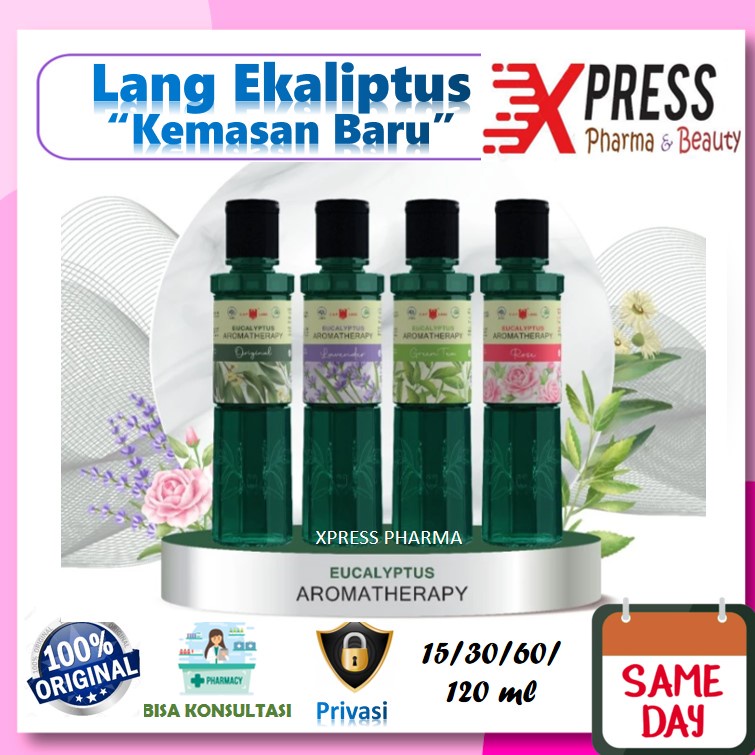 XPRESS ! Ekaliptus Aroma Caplang Minyak Kayu Putih Eukaliptus Cap Lang Aromaterapi