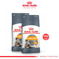2X Royal Canin Hair & Skin Care Makanan Kucing Dewasa Dry 400gr