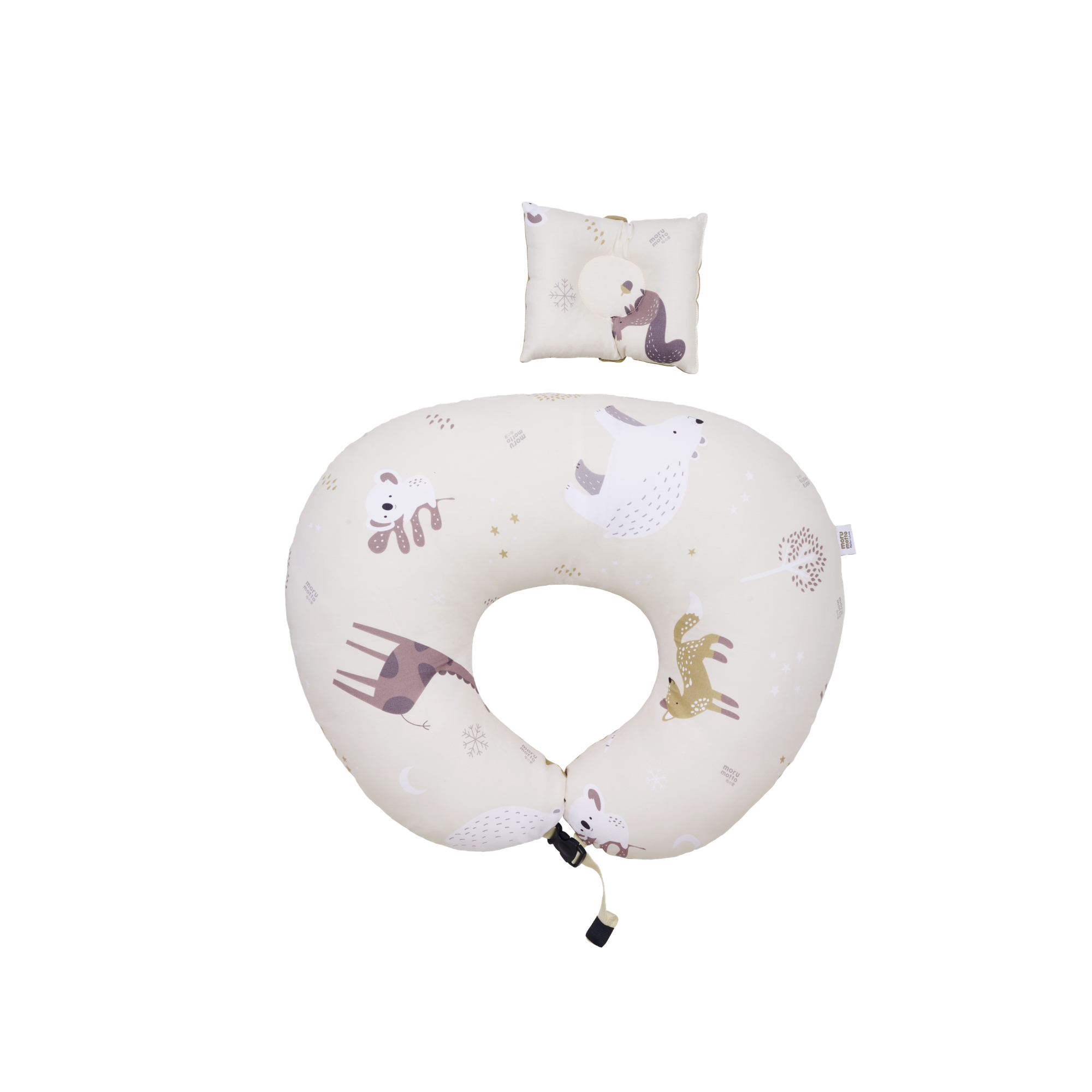 Morumotto Bantal Menyusui Bayi Little Wild Series Nursing Pillow Ibu dan Bayi