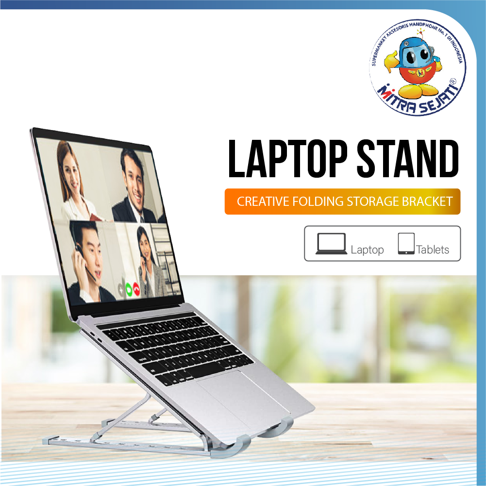 Holder Laptop Portable Dudukan Multifungsi-AHLTPBL