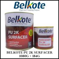 PU 2K Surfacer Belkote Epoxy Abu-abu 1Liter/Set / Cat Dasar Epoksi