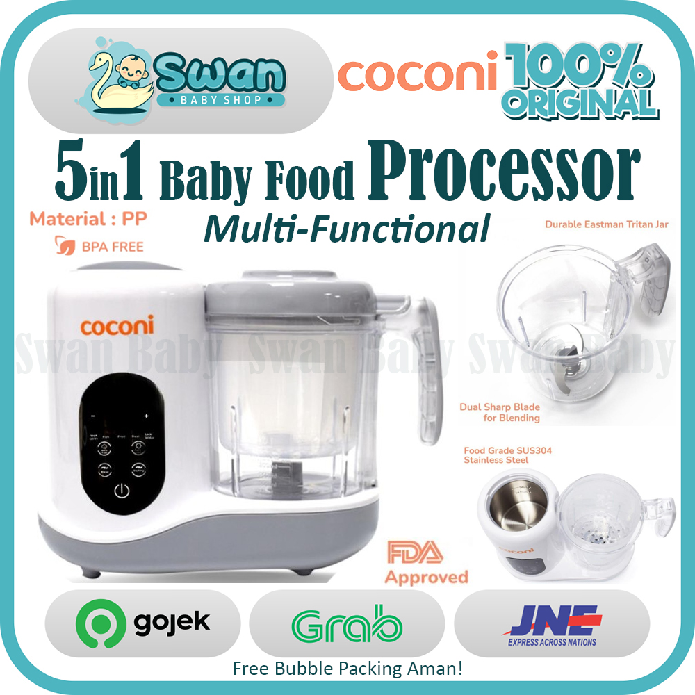 Coconi 5 in 1 Multi-functional Baby Food Processor / Baby Meal Maker