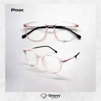 Groovy Eyewear - Kacamata Micha Bulat Minus Photocromic Antiradiasi Unisex