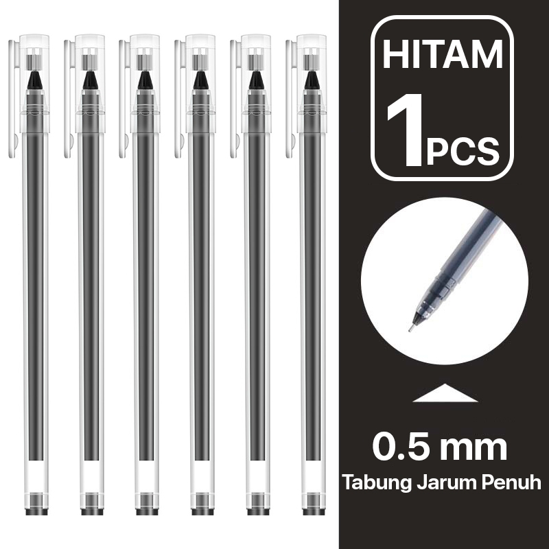 [READY] Aimilo Gel Pen Pulpen Gel 3 Warna 0.5mm 1 PCS