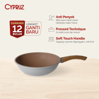 Cypruz Wajan Penggorengan Anti Lengket Fry Wok Hercules Series
