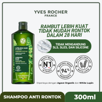 Yves Rocher Anti-Hair Loss Fortifying Shampoo 300 ml - Shampo Anti Rontok | Shampo Anti Hair Fall | Solusi Rambut Rontok