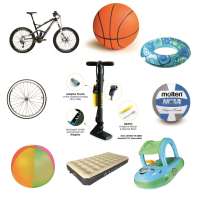 Pompa United PM - 8800 Pompa Angin Ban Sepeda dan Motor Bola Balon Mainan Tiup ORI UNITED
