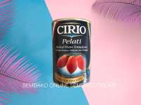 Cirio PELATI PEELED PLUM Tomatoes 400gr / Tomat Kupas Dalam Jus Tomat