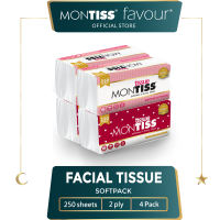 Montiss Facial Tissue 250 Sheets - 4 in 1 SB