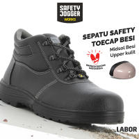 Sepatu Safety Jogger Labor S3 Sepatu Pekerja Proyek Ujung Besi Anti Paku Oil Resistant