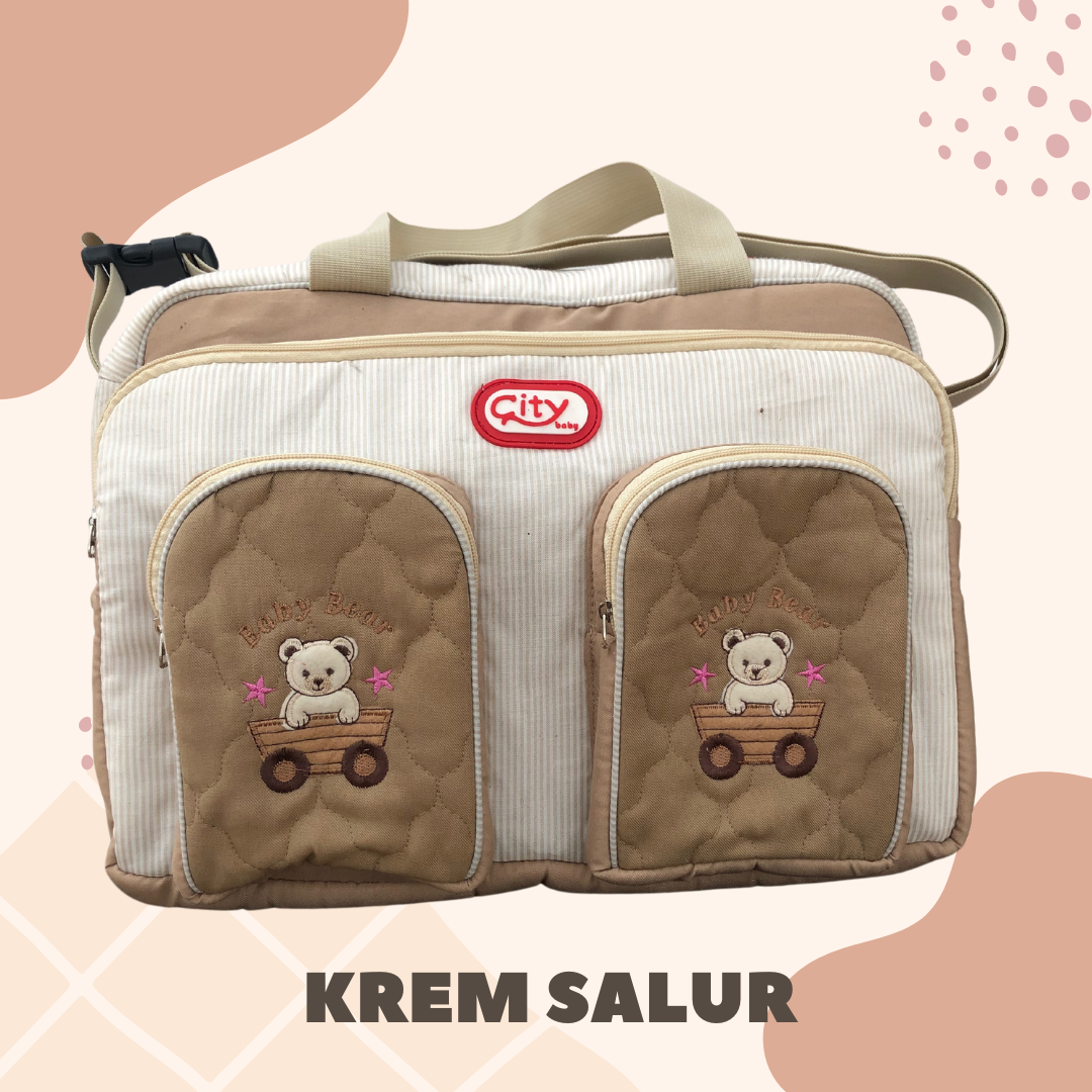 Tas Bayi Besar Multifungsi Tas Travelling Perlengkapan Bayi