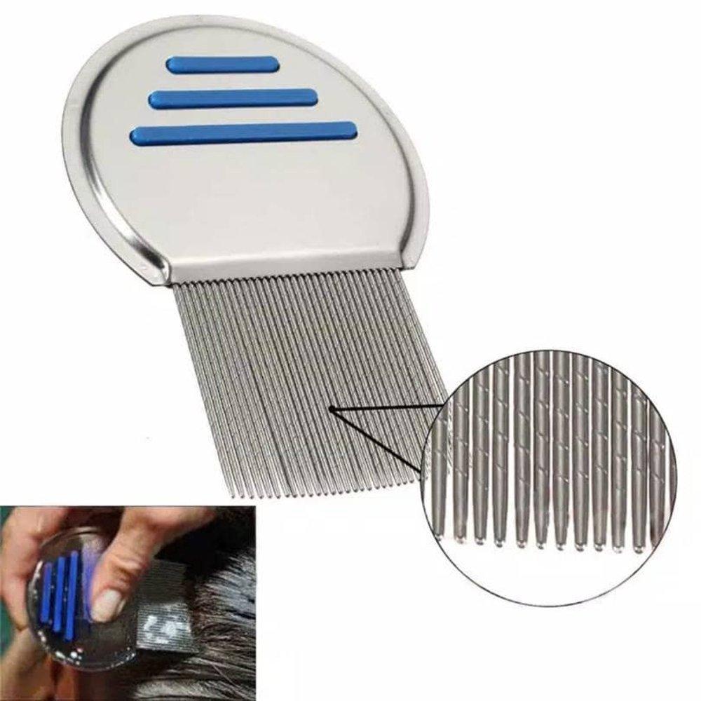 Sisir Kutu Ajaib Metal / Sisir Serit / Sisir Rambut Bahan Metal / Sisir Ketombe / Sisir Kutu Meta...