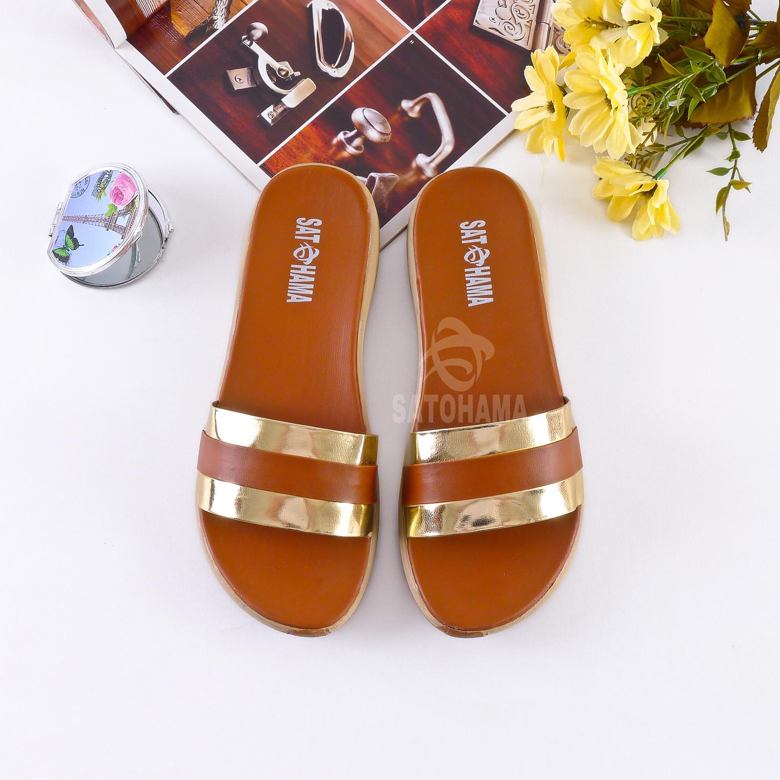 Satohama Sandal Wanita Sandal Wedges Sandal Murah Sandal Flip Flop satohama sandal wanita sandal wedges sandal sandal flip flop