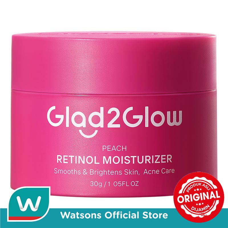 Glad2Glow Peach Retinol Moisturizer 30g