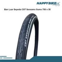 CST Tire Ban Luar Sepeda Sensamo Sumo 700 x 35 Road Bike/Gravel/City Bike Nylon
