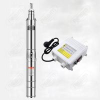 Pompa Celup Satelit 0.75HP-450 watt-Kabel 30 Meter Submersible Pump 2 inch 1/2PK Stainless Steel